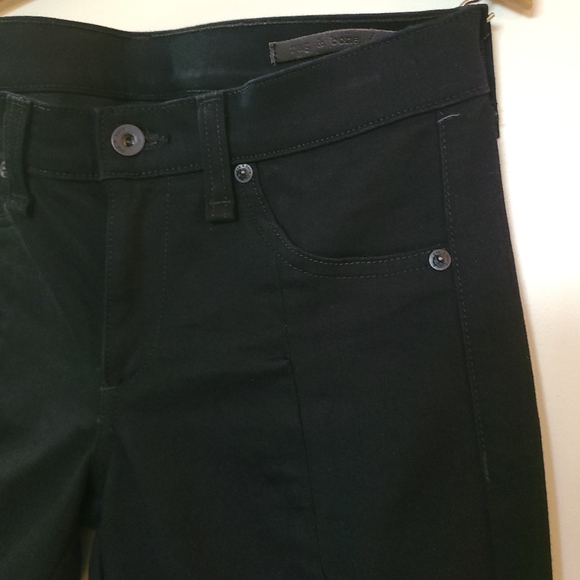 Rag and Bone - Two-tone Denim with Leather Detail - Size 27 - Picture 4 of 11